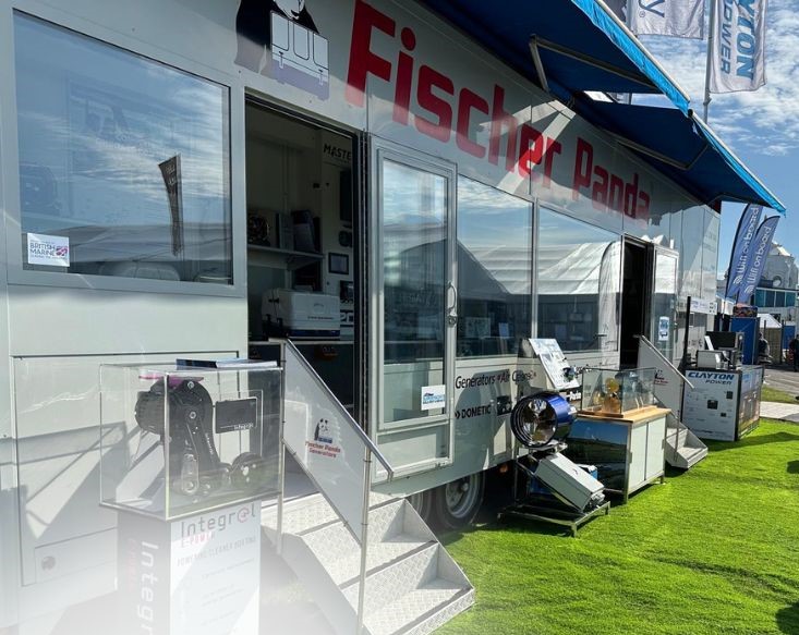 Fischer Panda and Integrel at Southampton Boat Show