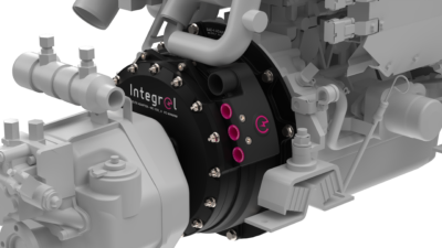 E Drive render close up